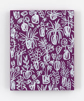 White on Purple Planted Thoughts